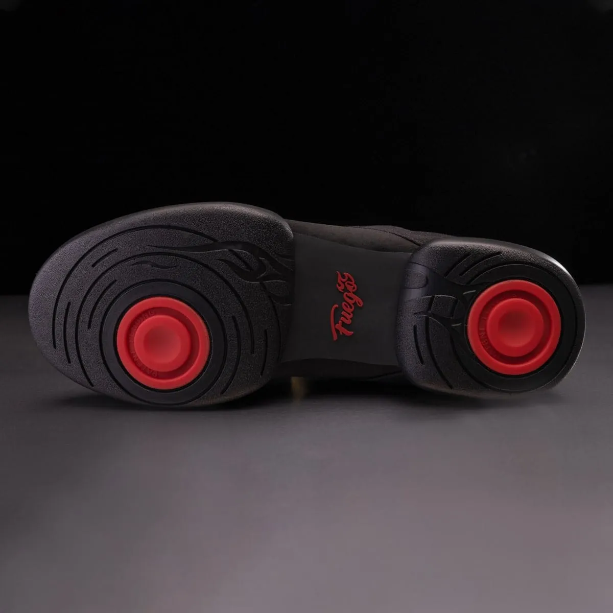Fuego Dance Shoes - Split-sole | All-black (In-Store)