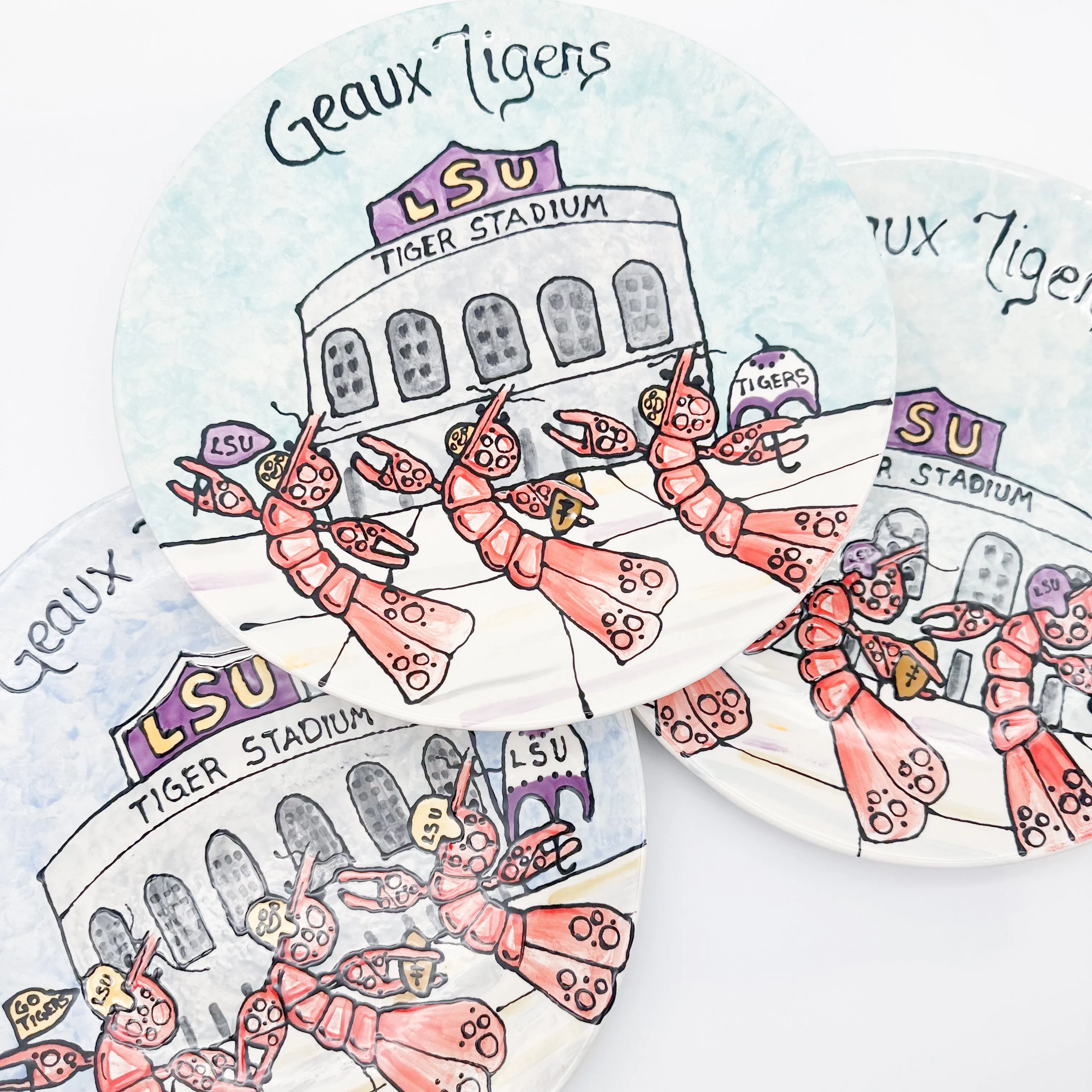 Geaux Tigers Platter