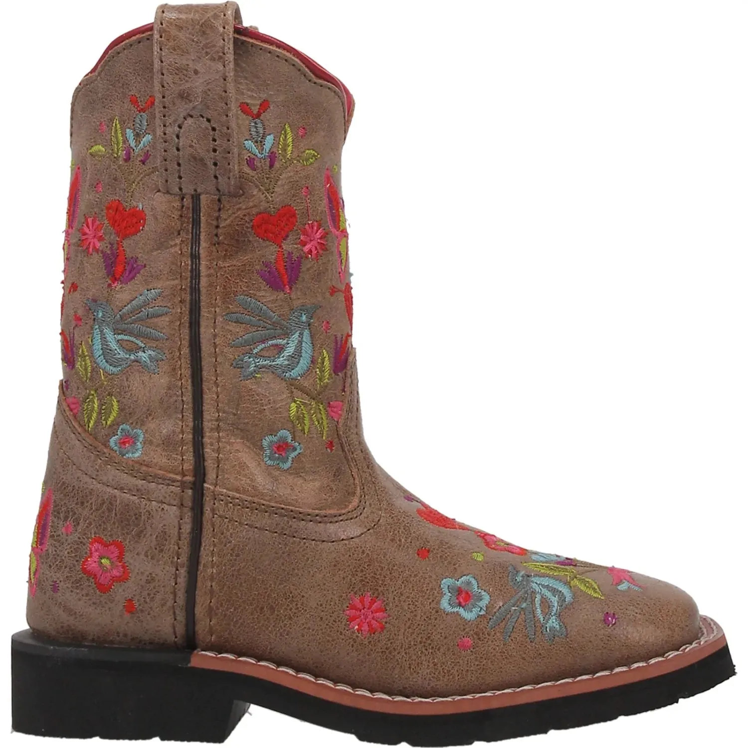Girl's Dan Post Fleur Taupe Boot