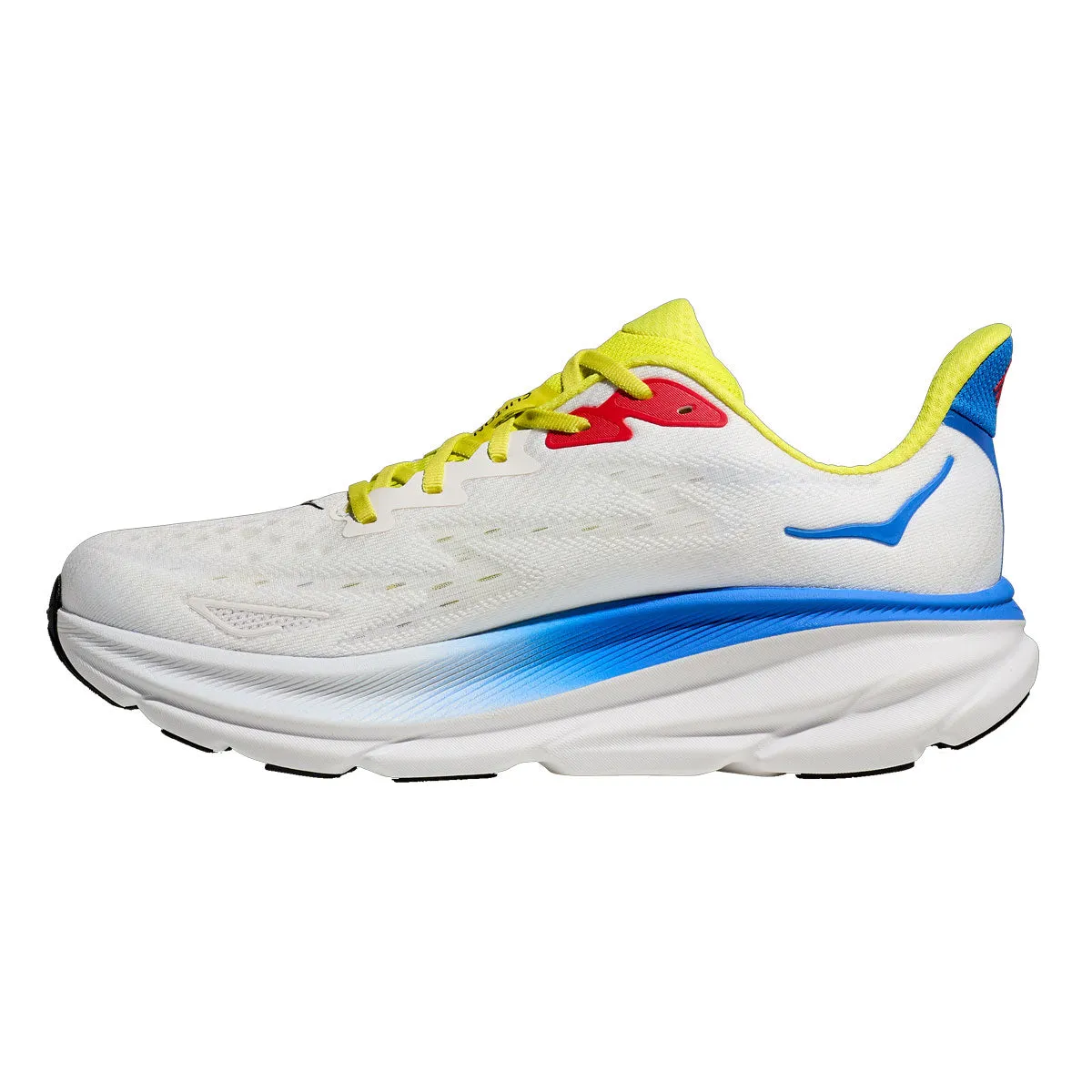 Hoka Clifton 9 Running Shoes - Mens - Blanc De Blanc/Virtual Blue