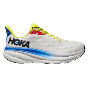 Hoka Clifton 9 Running Shoes - Mens - Blanc De Blanc/Virtual Blue