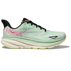 Hoka Clifton 9 Running Shoes - Womens - Mint Fluorite/Snow Melt