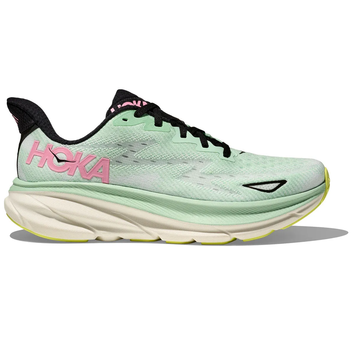 Hoka Clifton 9 Running Shoes - Womens - Mint Fluorite/Snow Melt