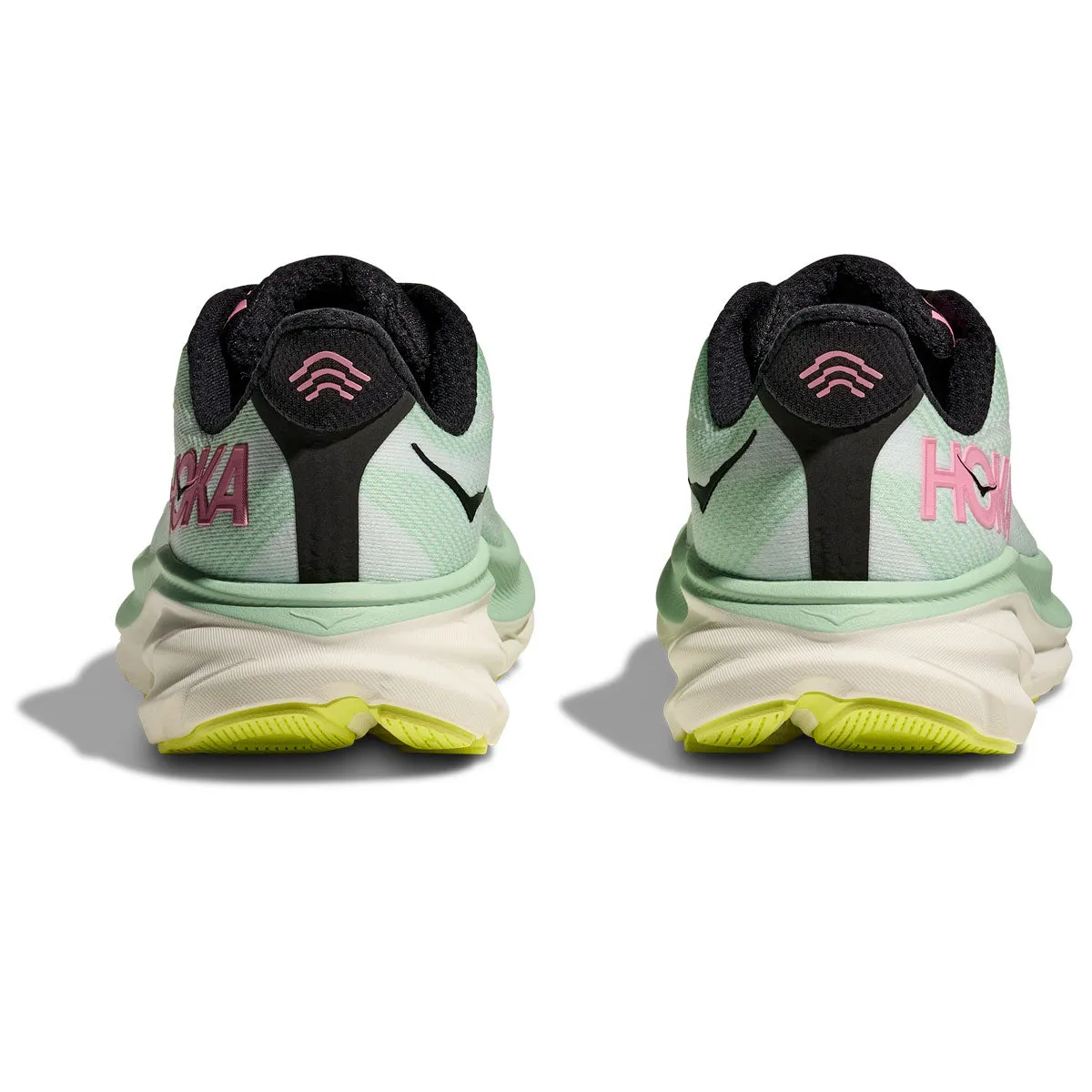 Hoka Clifton 9 Running Shoes - Womens - Mint Fluorite/Snow Melt