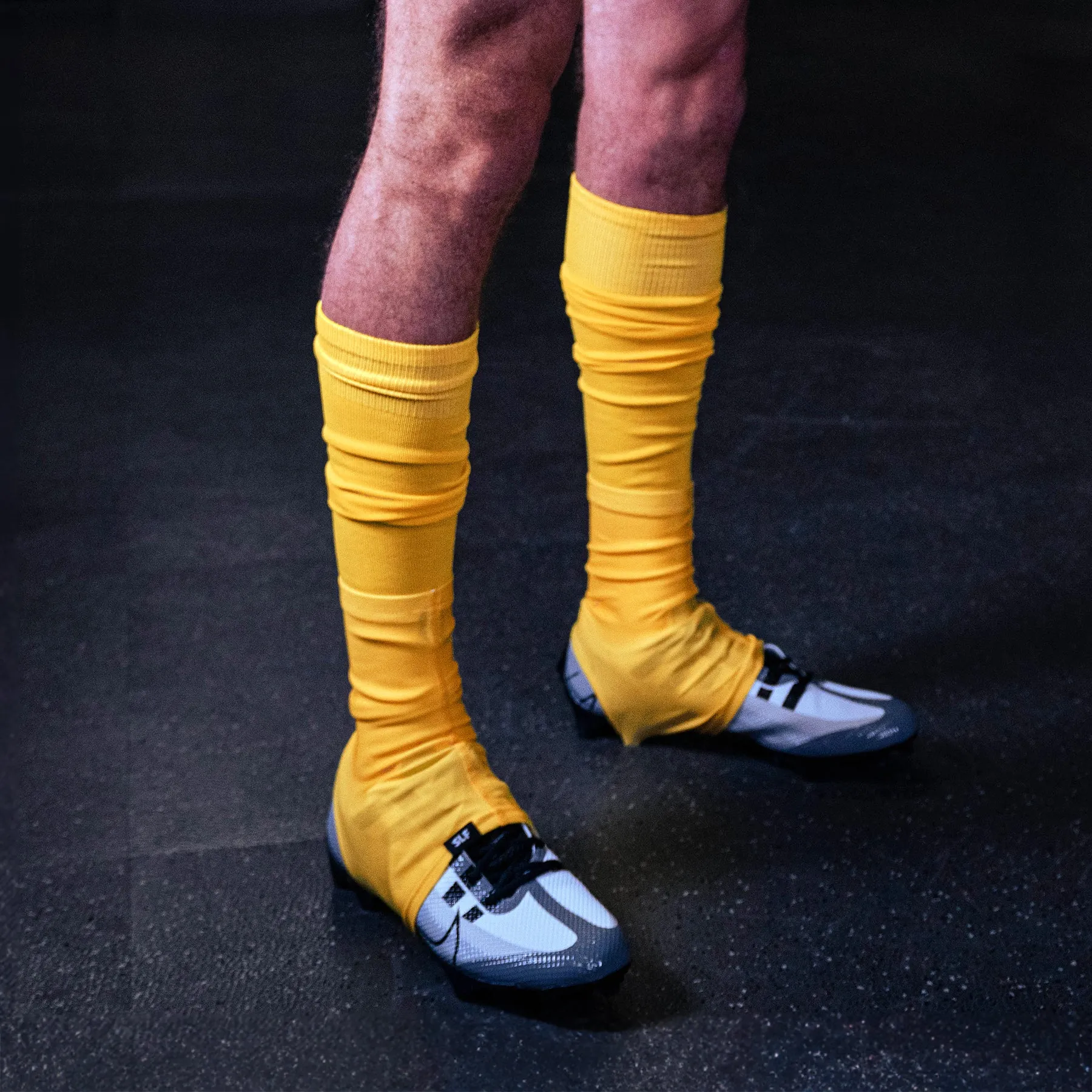 Hue Yellow Gold Spats / Cleat Covers