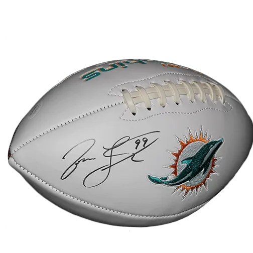 Jason Taylor #99 Miami Dolphins Football (JSA)