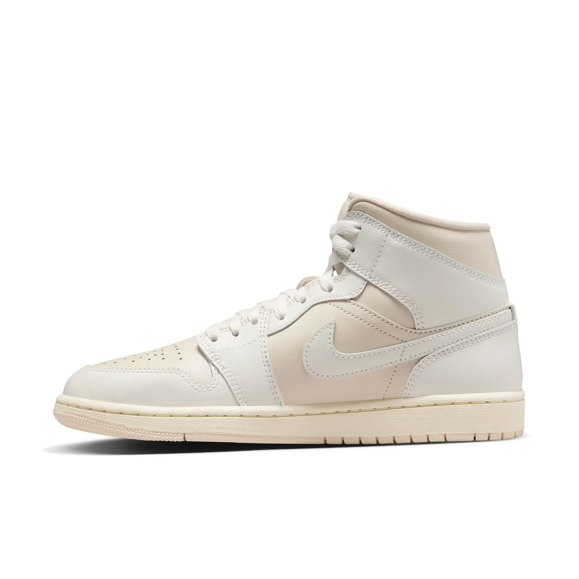 Jordan - Women - Air Jordan 1 Mid - Legend Lt Brown/Sail/Muslin