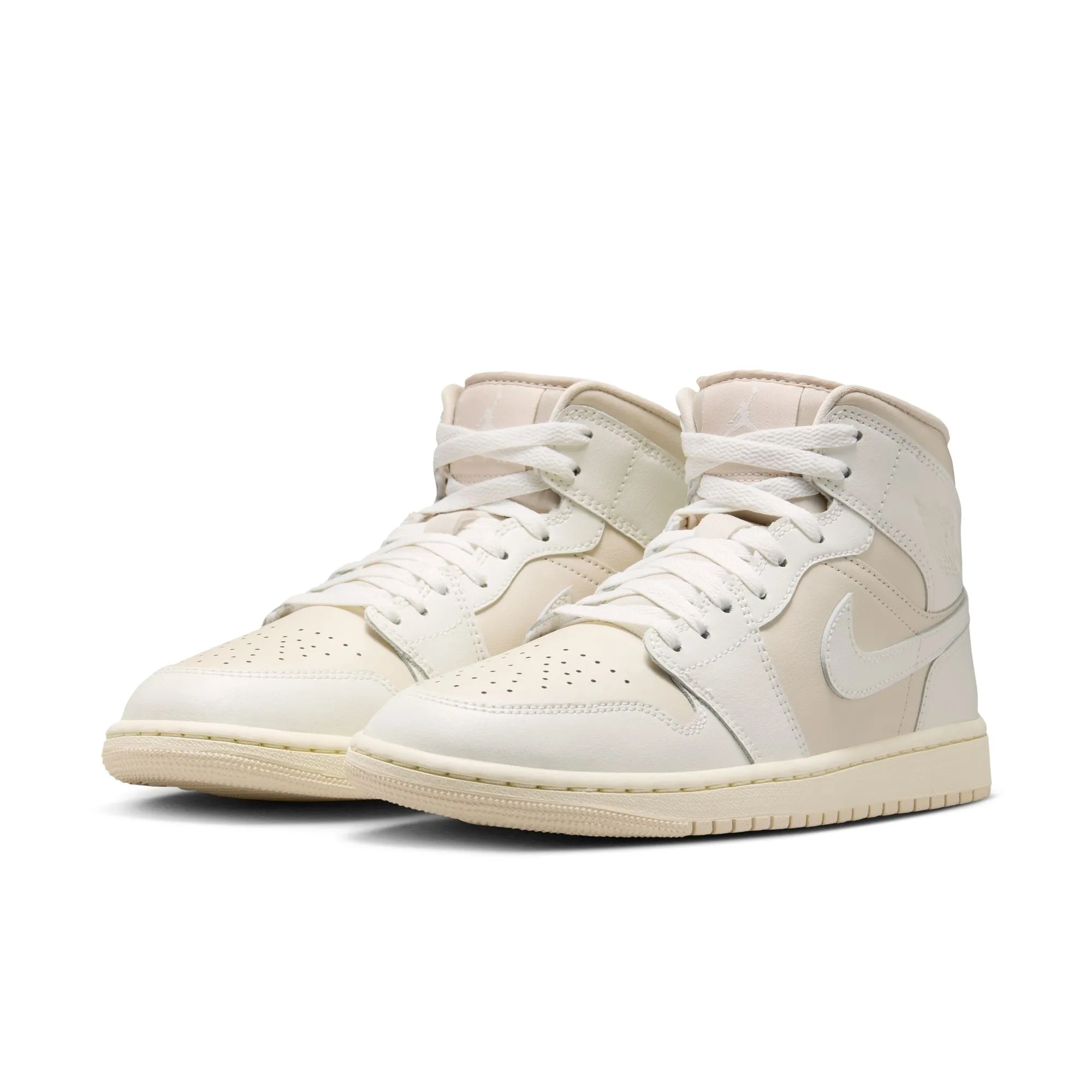 Jordan - Women - Air Jordan 1 Mid - Legend Lt Brown/Sail/Muslin