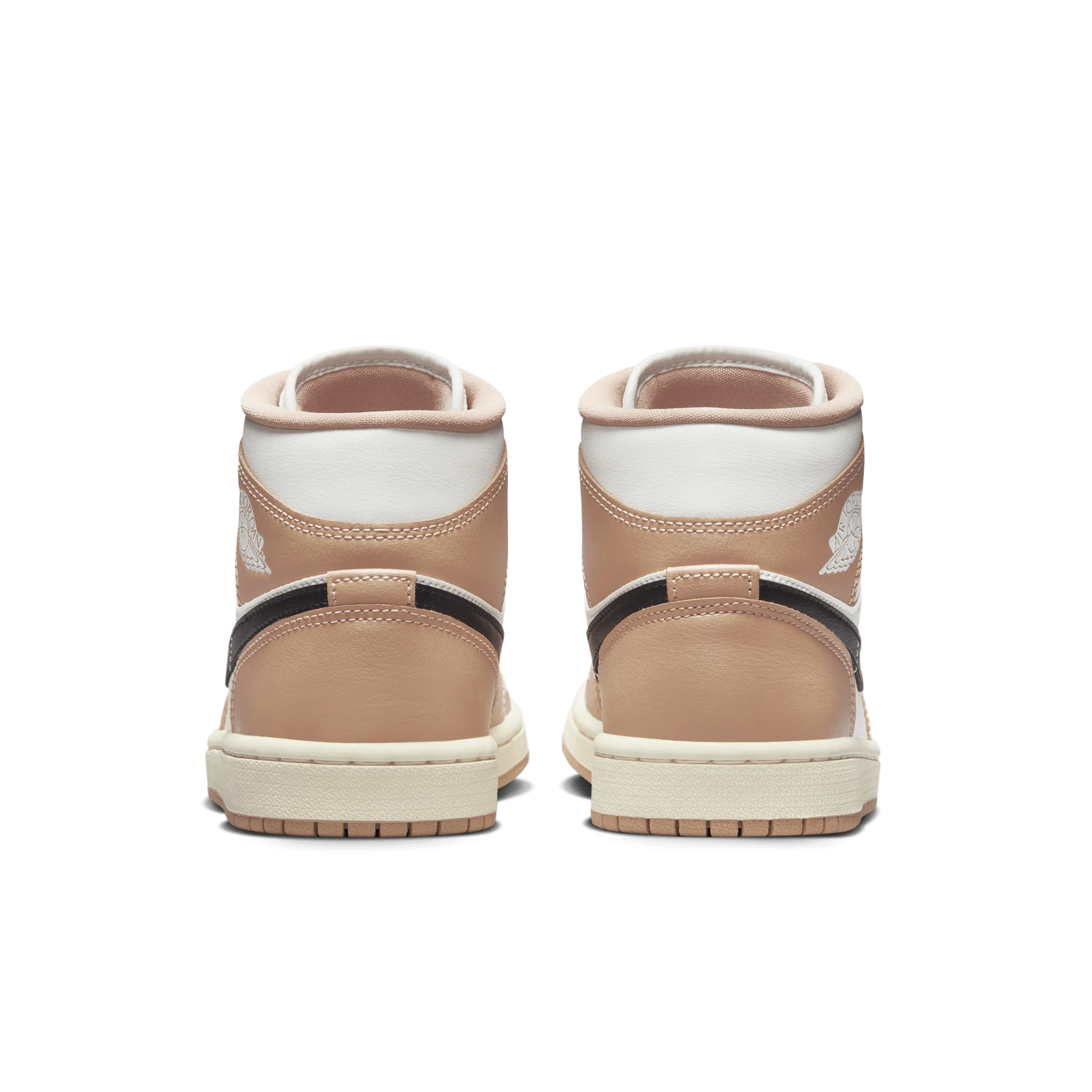 Jordan - Women - Air Jordan 1 Mid - Sail/Black/Desert