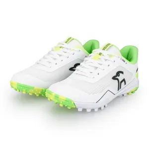 Kookaburra KC 5.0 Rubber Cricket Shoes - White/Green