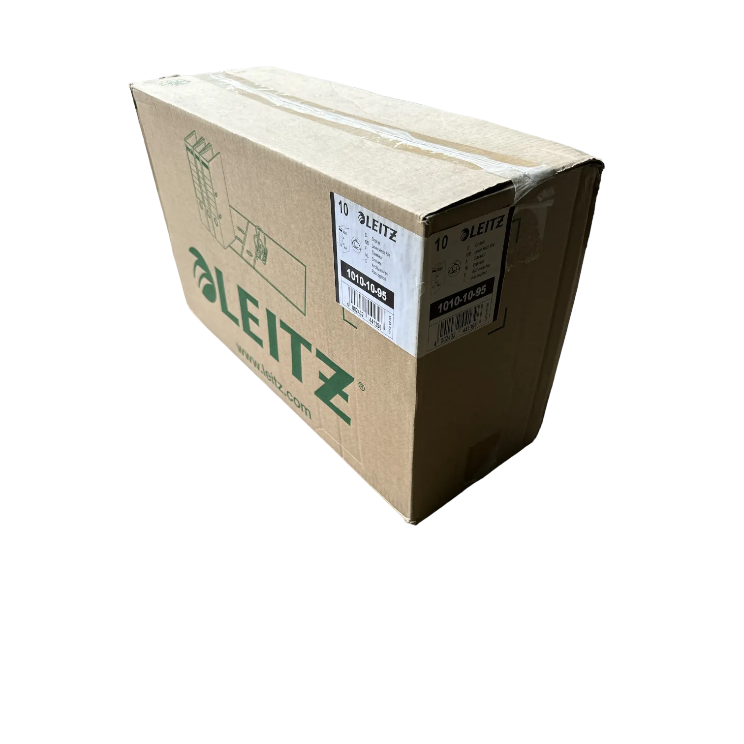 Leitz 180 Degree A4 Lever Arch File Black With 80mm Spine - Pack of 10 - 10101095