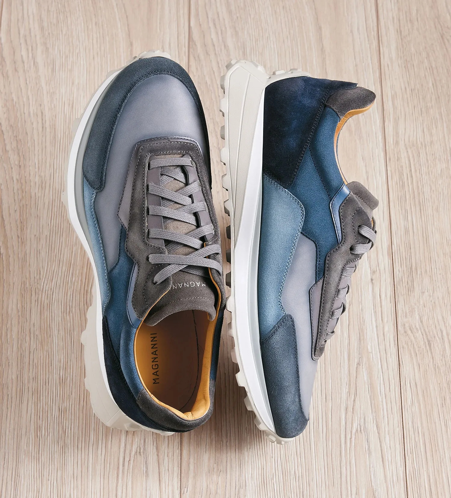 Magnanni Onyx Sneaker - Navy/Grey