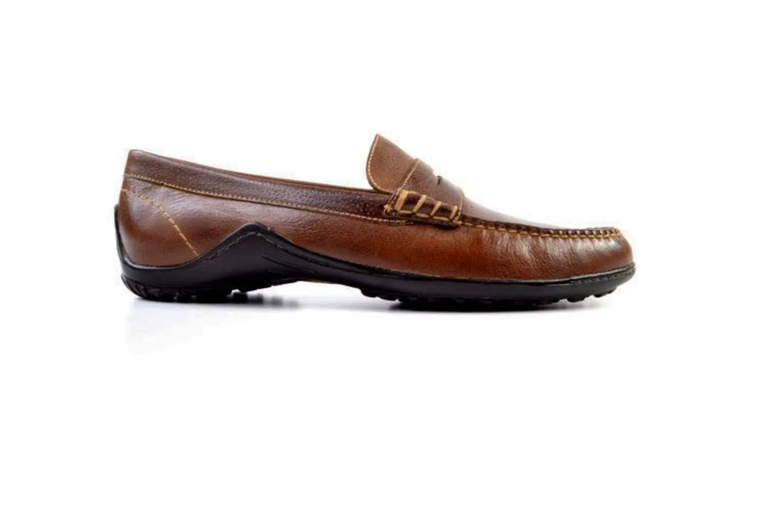 MARTIN DINGMAN BILL WATER BUFFALO LEATHER PENNY LOAFER