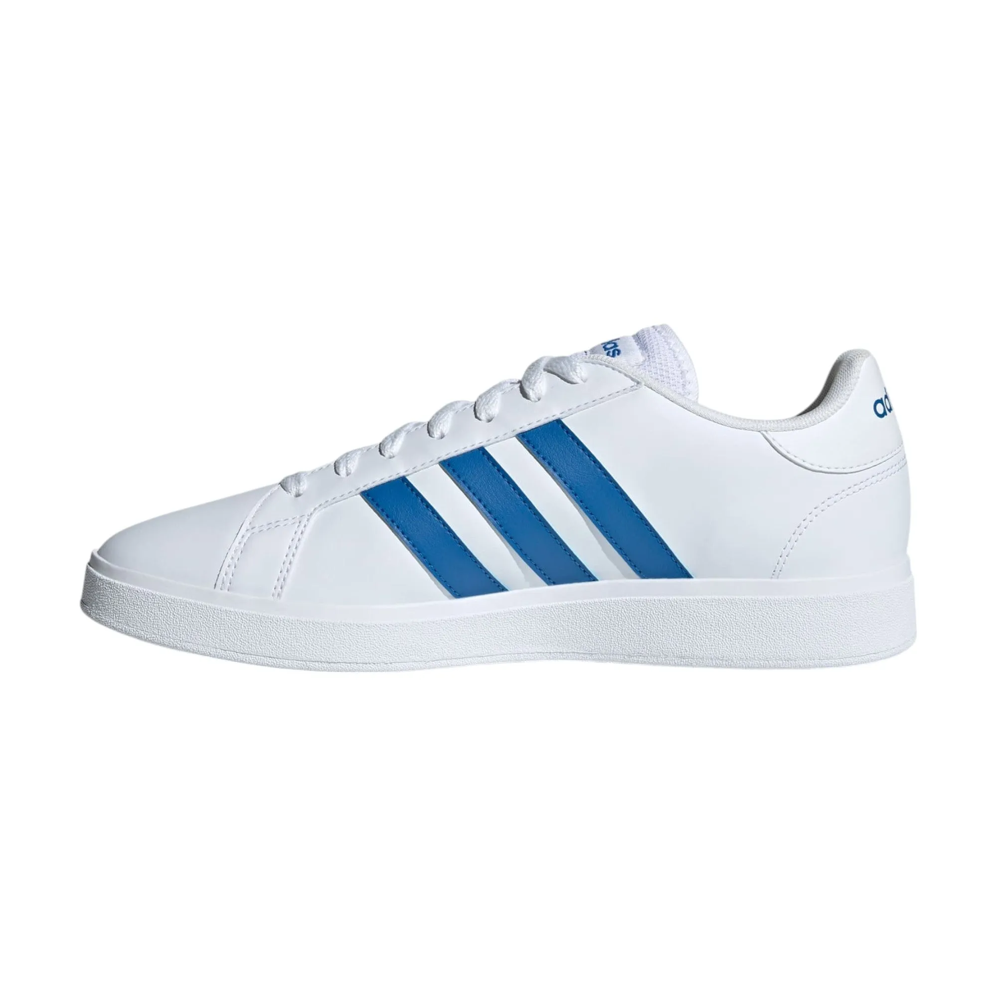 Mens Adidas Grand Court Base 2 Shoes White/Blue