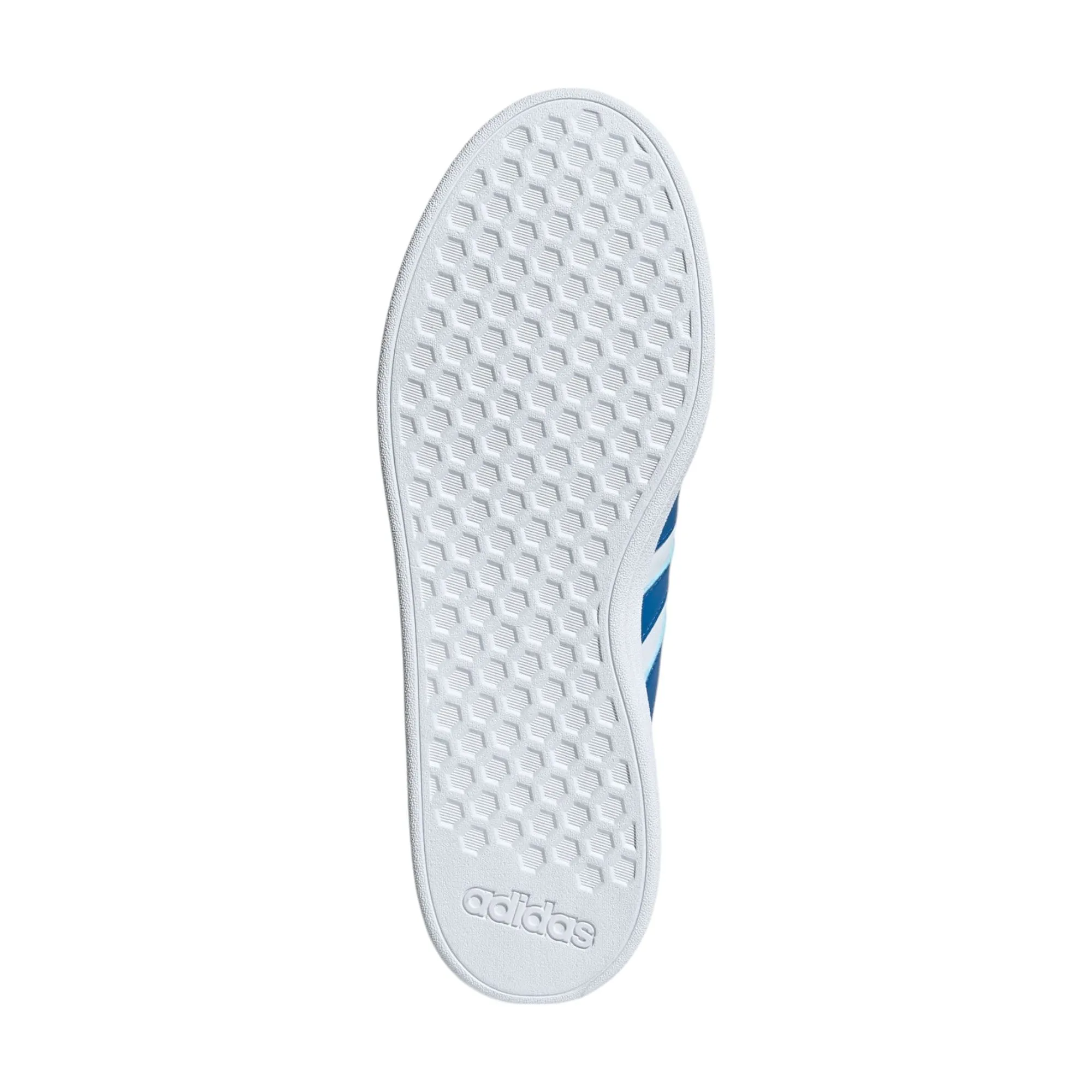 Mens Adidas Grand Court Base 2 Shoes White/Blue