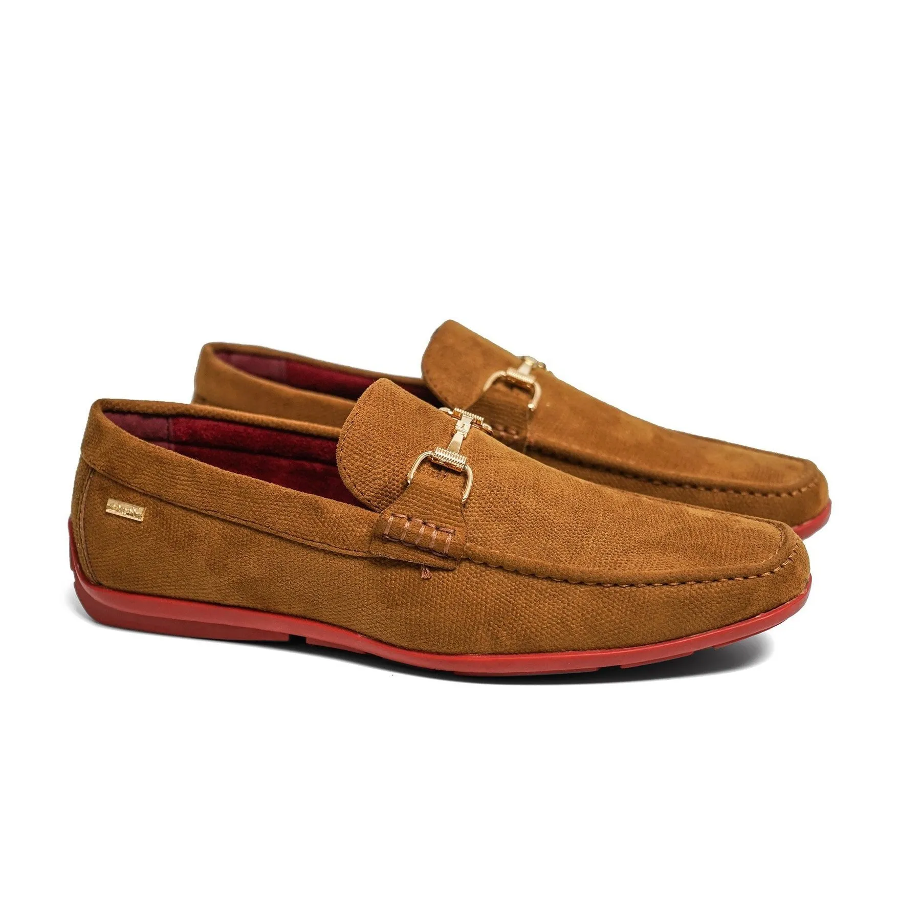 Men's Kral Tayno Casual Driving Shoes - Red Bottom