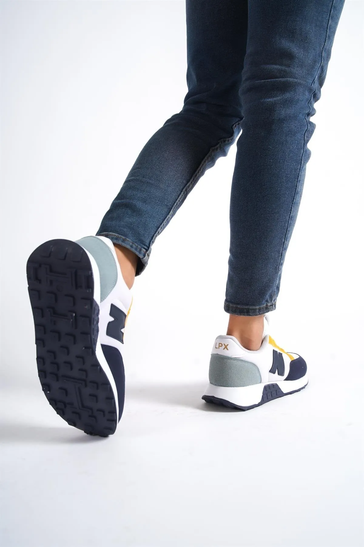 Men's N Yellow Daily Comfortable Sports Shoes