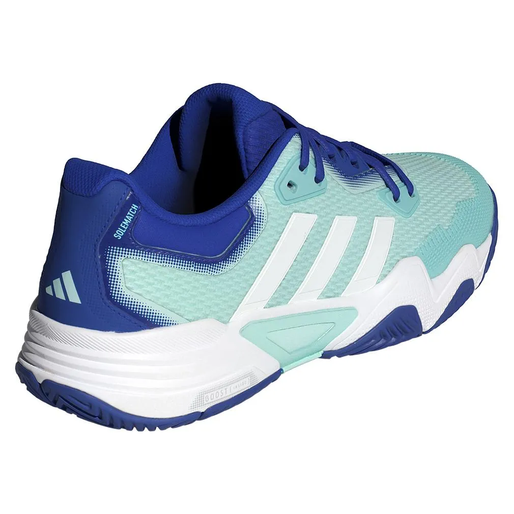 Mens Solematch Control 2 Tennis Shoes Semi Flash Aqua and Lucid Blue