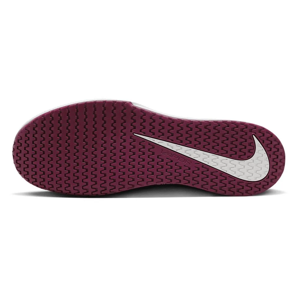 Mens Vapor Lite 2 Tennis Shoes Dark Smoke Grey and Sangria