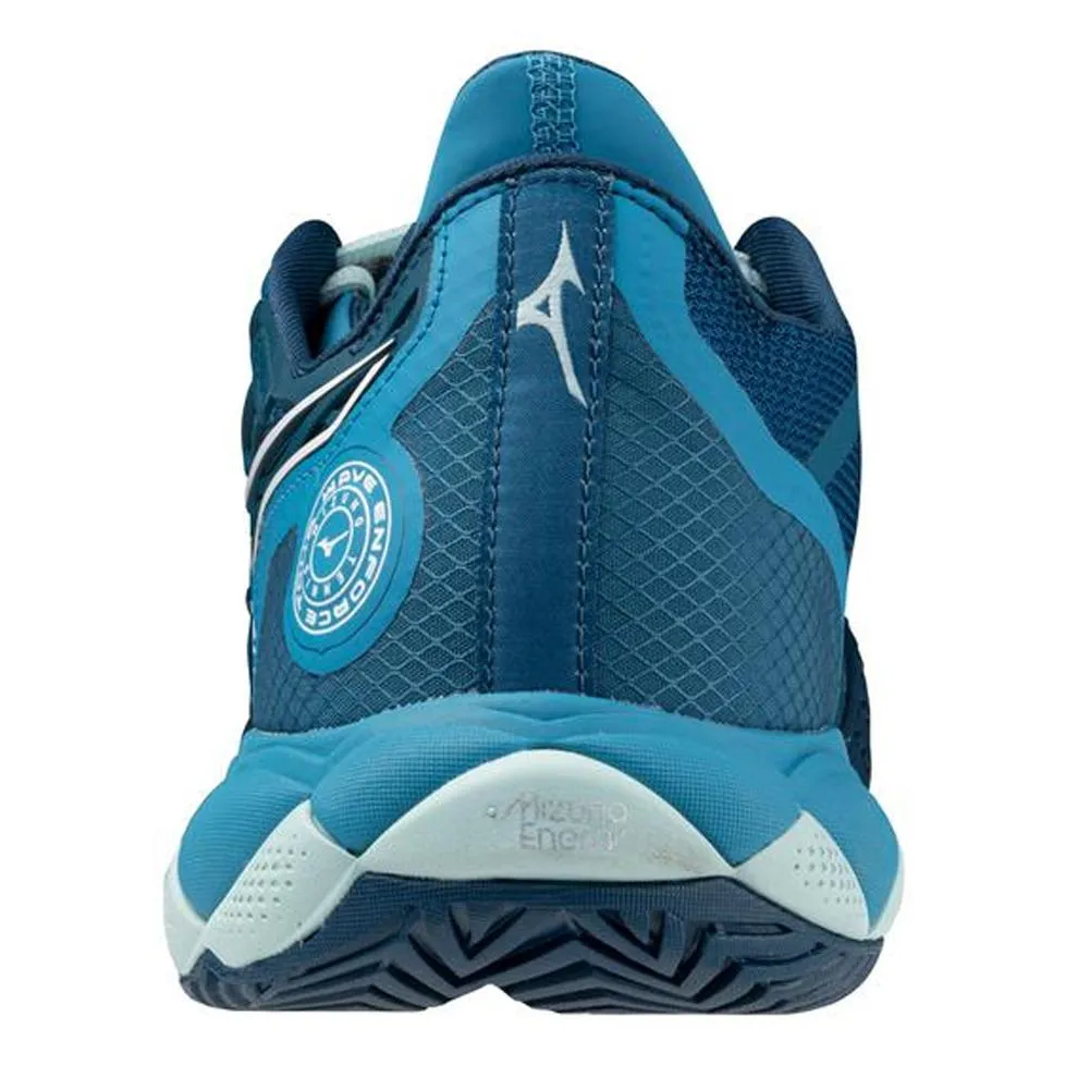Men's Wave Enforce Tour AC Tennis Shoes Moroccan Blue and White