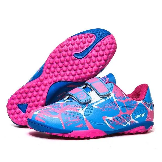Mess It Kids Outdoor Soccer Cleats/Boys Girls Training Football Cleats