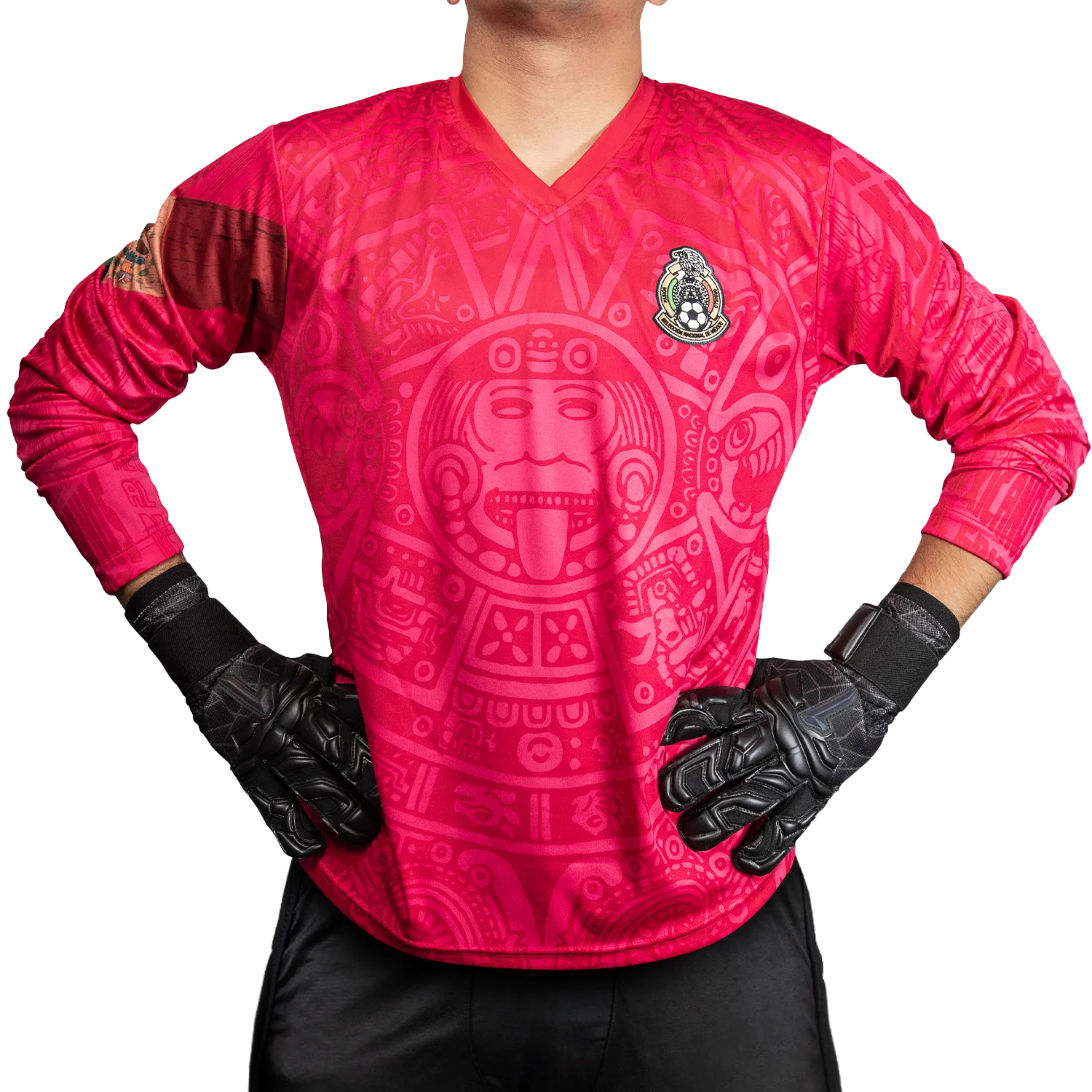 Mexico 98 Pink Goalkeeper Jersey Number Included