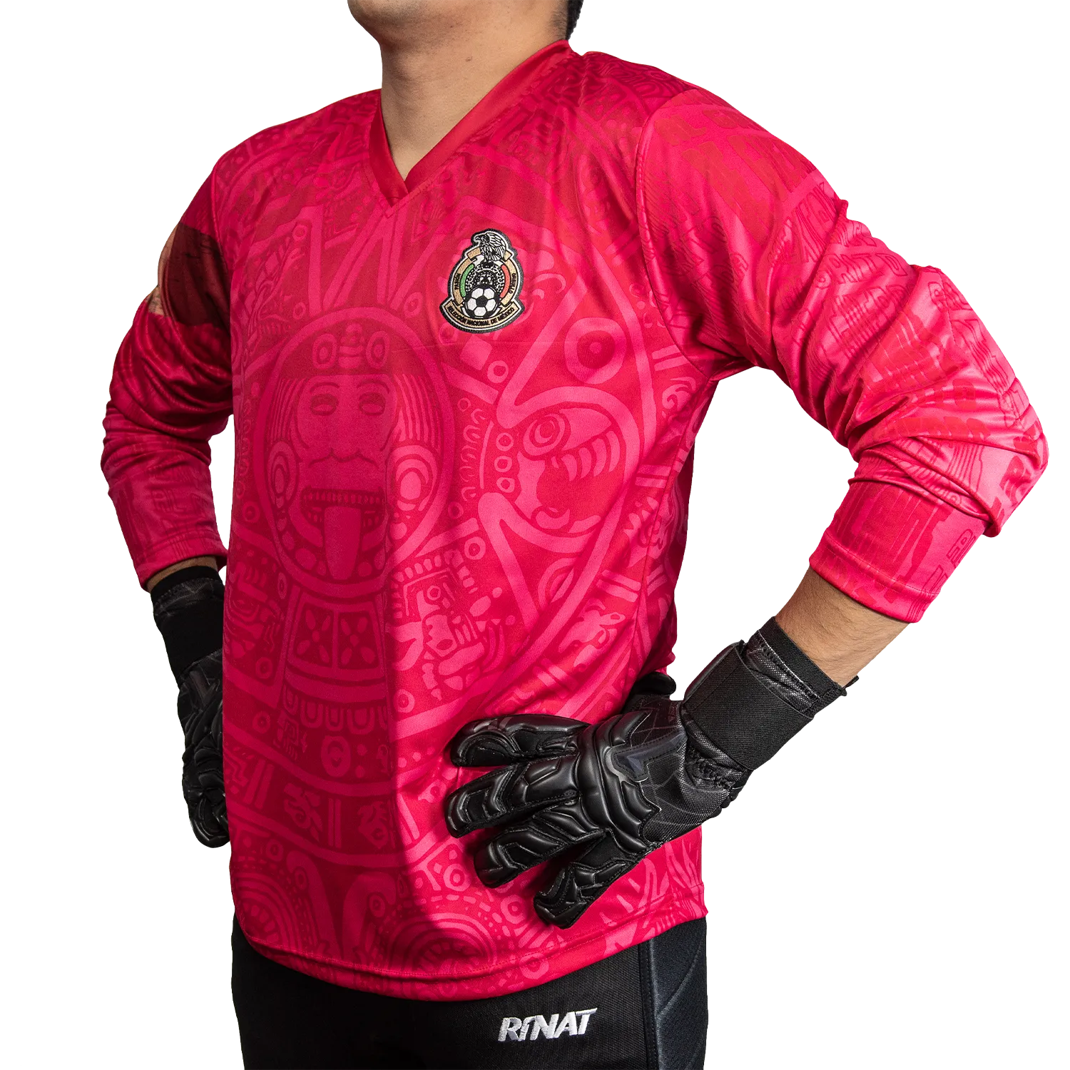 Mexico 98 Pink Goalkeeper Jersey Number Included