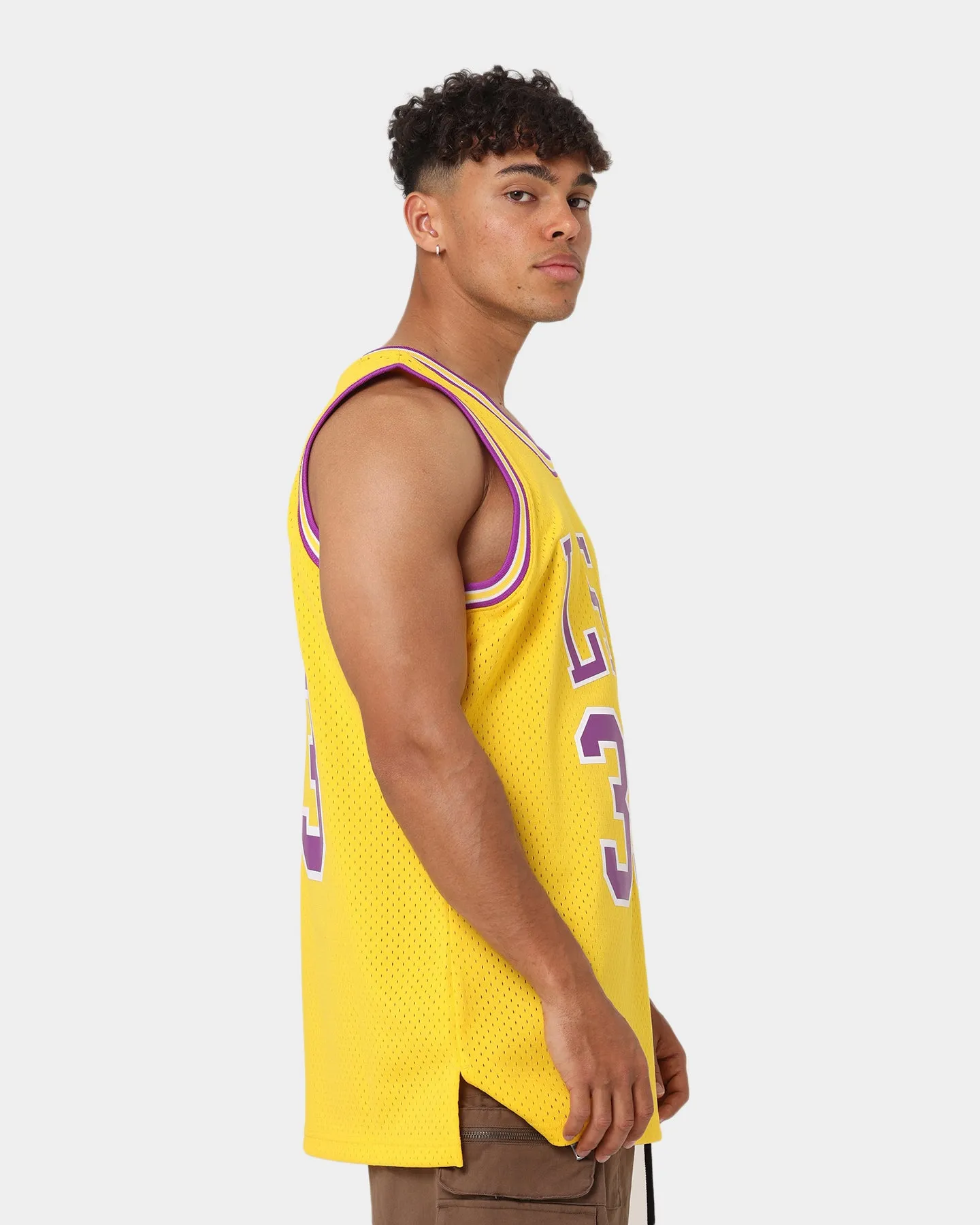 Mitchell & Ness Shaquille O'Neal Louisiana State University '90-'92 Jersey Yellow