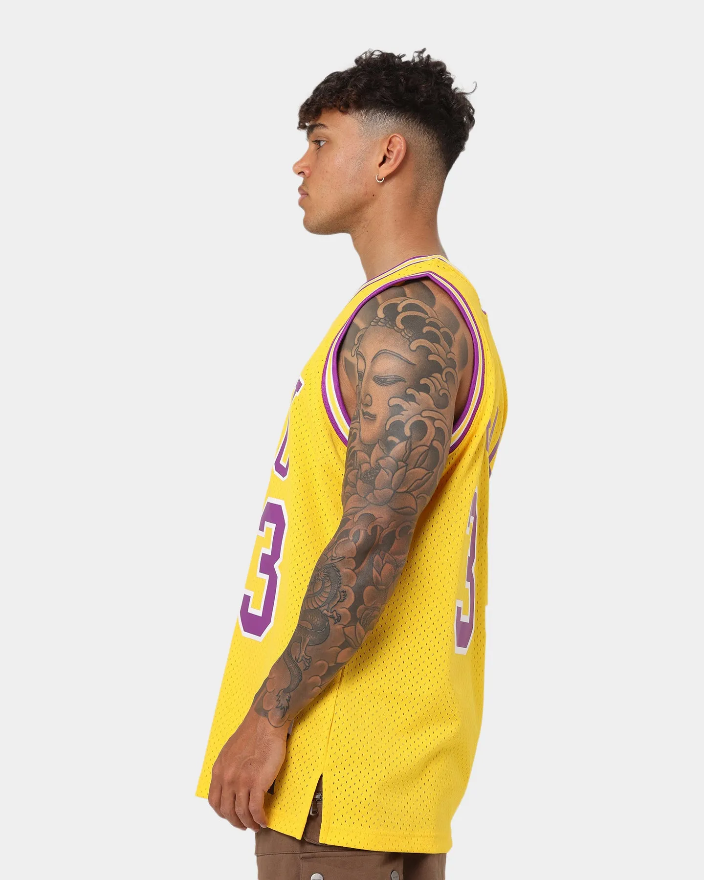 Mitchell & Ness Shaquille O'Neal Louisiana State University '90-'92 Jersey Yellow