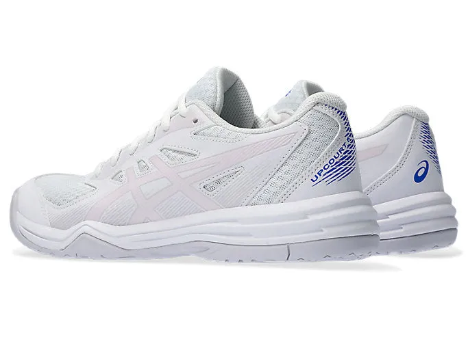 new color - Asics Upcourt 5 Women's Court Shoes, White / Cosmos