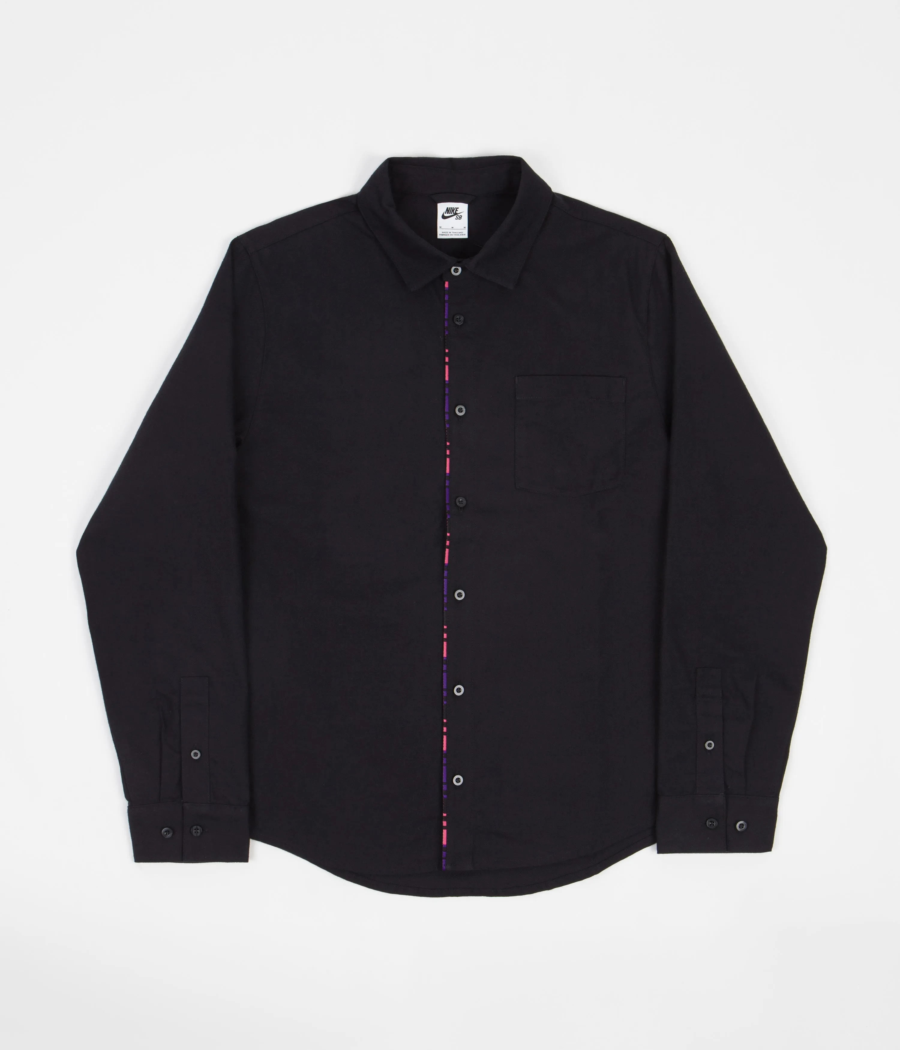 Nike SB Flannel Shirt - Black / Black