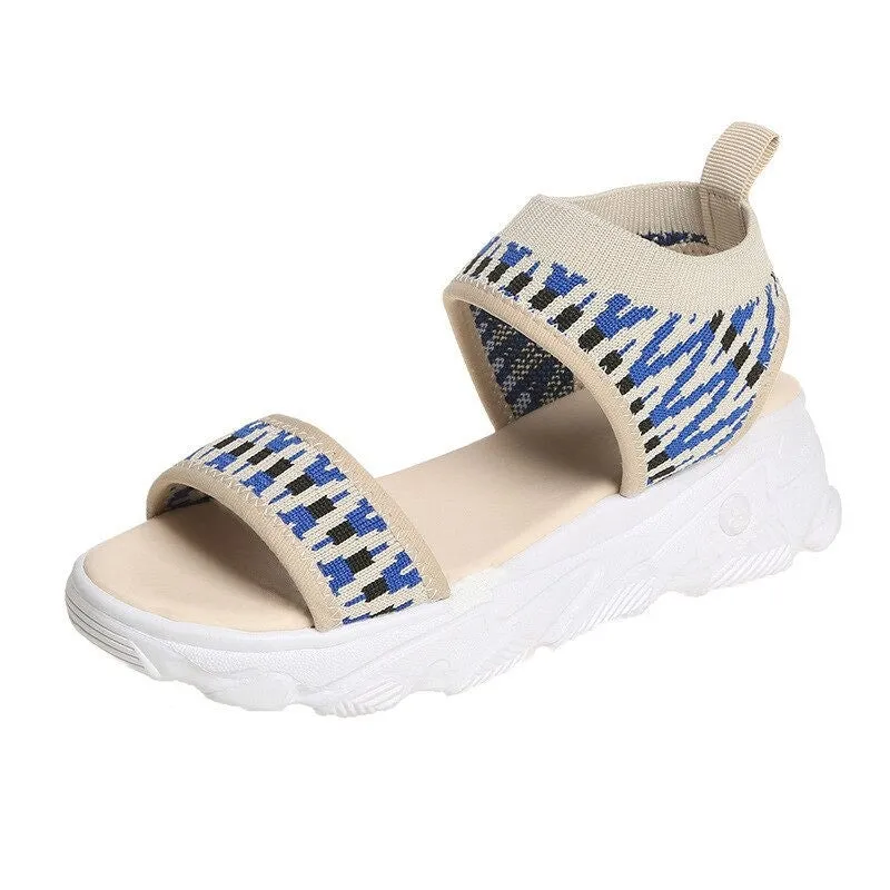 OCW Sports Sandals For Women Summer Thick Bottom Beach Casual
