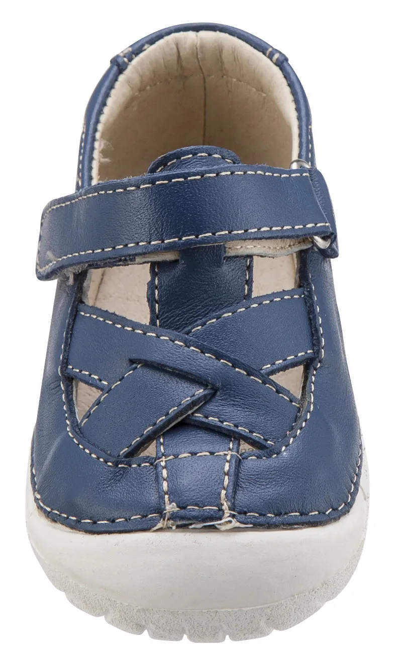 Old Soles Boy's and Girl's Thread Pave Leather Sandal Sneakers, Jeans