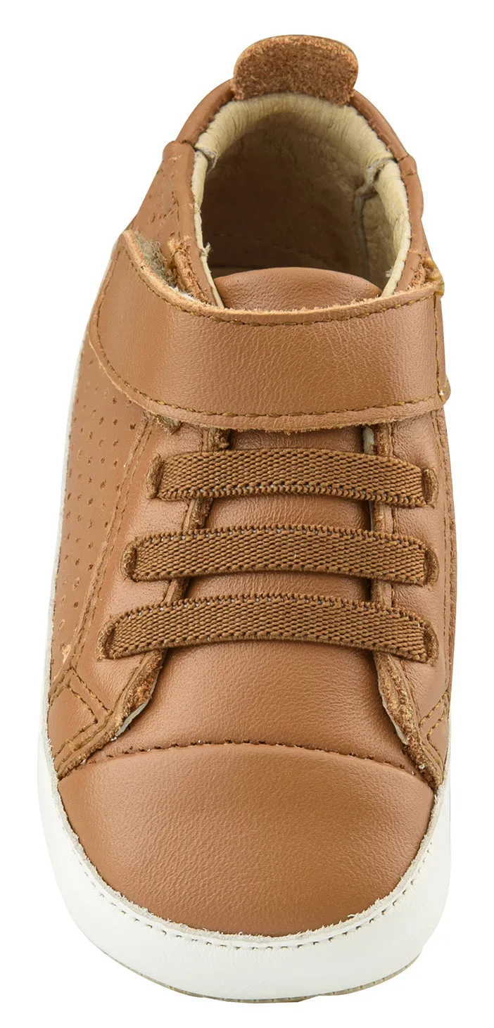 Old Soles Girl's & Boy's Bambini First Walker Sneakers - Tan/White