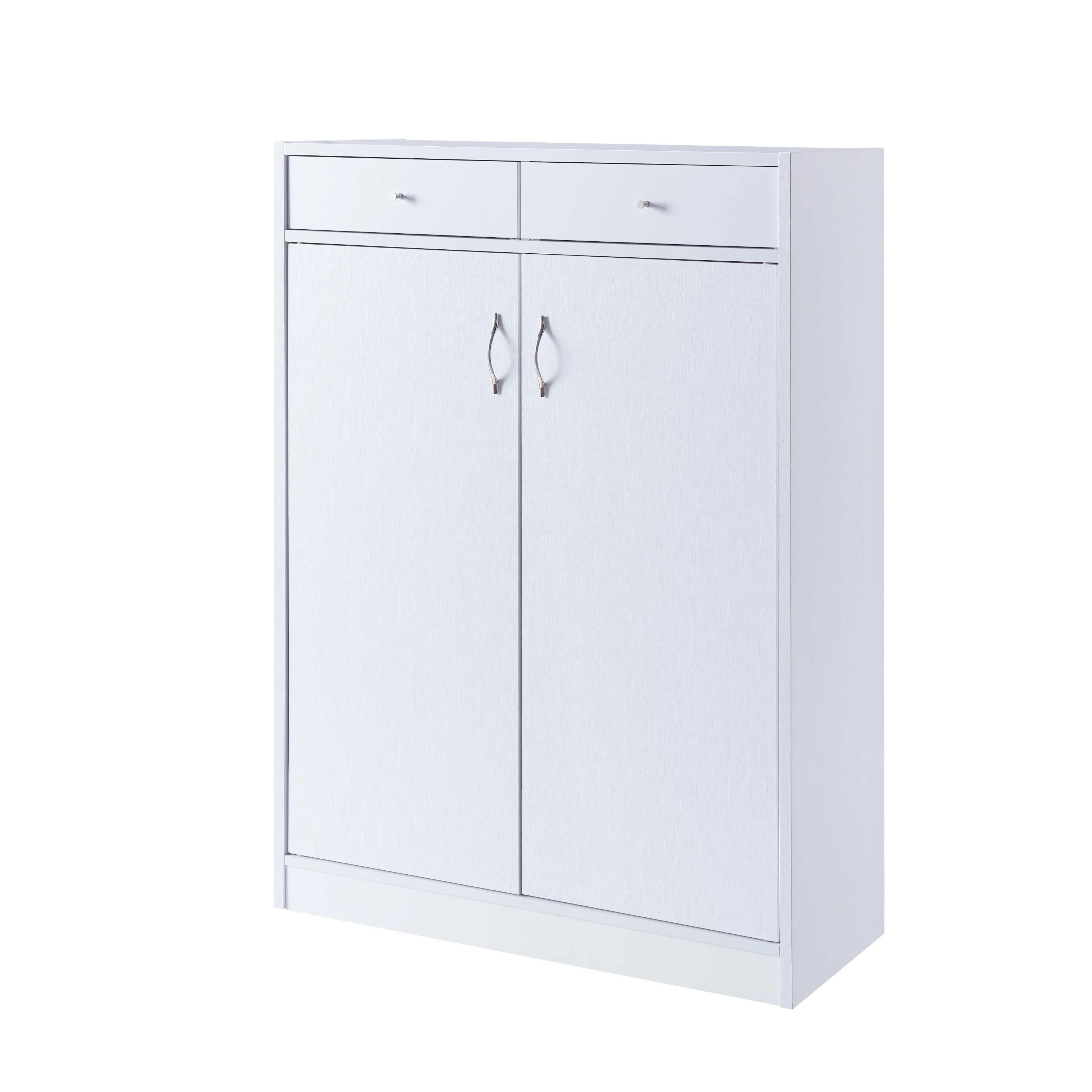 Parza Shoe Storage Cabinet - White