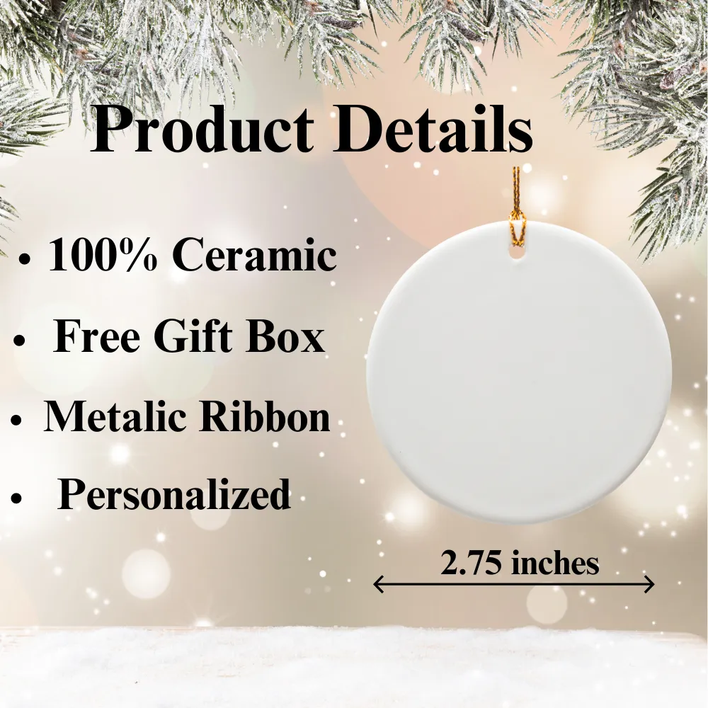 Personalized Football Ornament