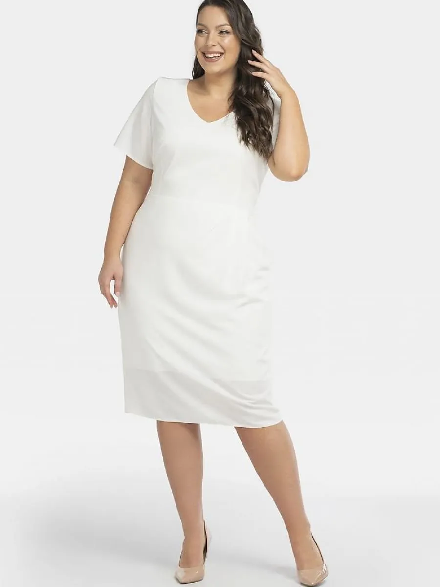 Plus size dress model 196868 Karko