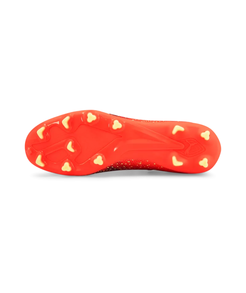 Puma Ultra Match FG/AG Soccer Cleats 106900 03  FIERY CORAL-FIZZY LIGHT-PUMA BLACK