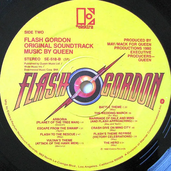 Queen - Flash Gordon (Original Soundtrack Music) (LP, Album, SP ) (VG )