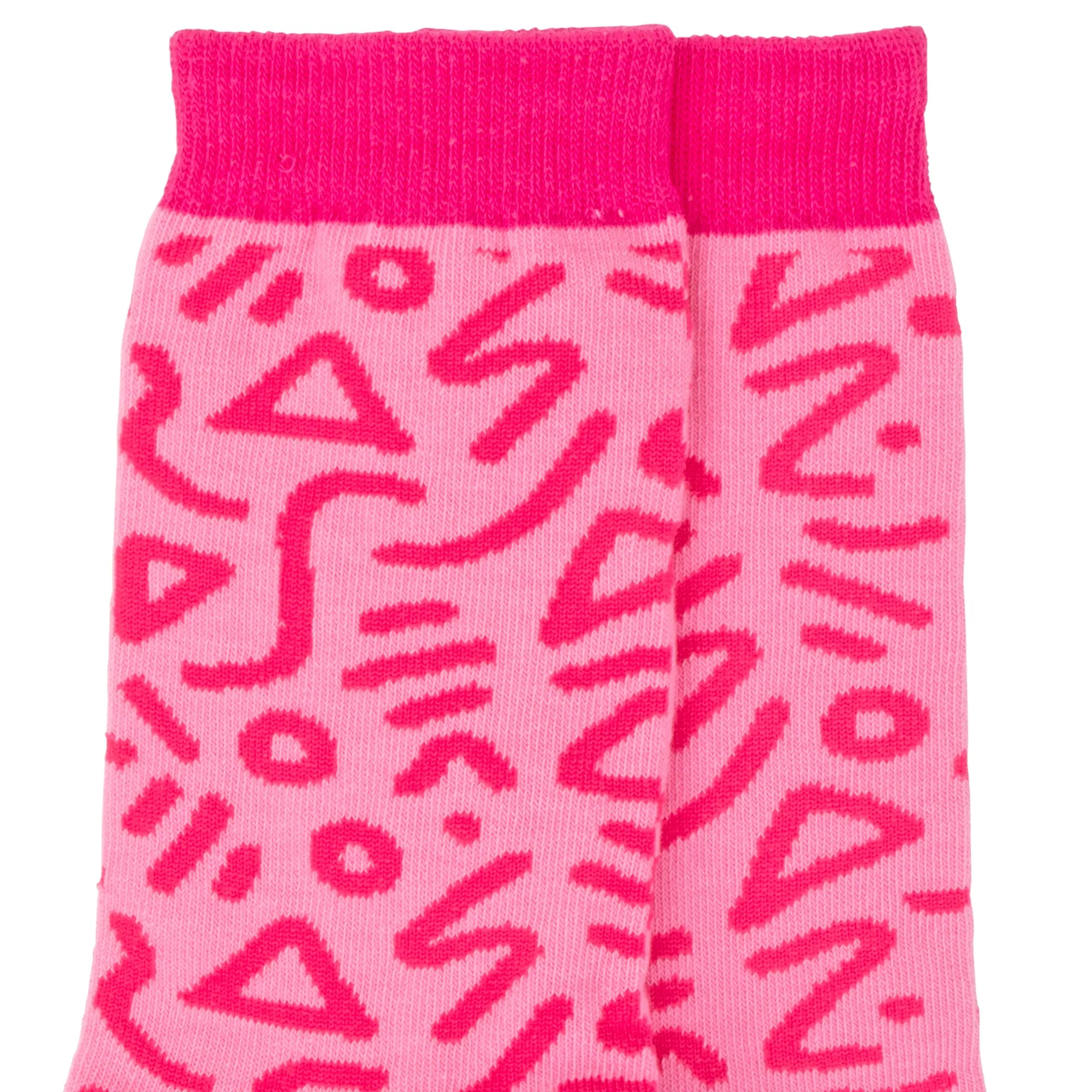 Raspberry Zap Socks