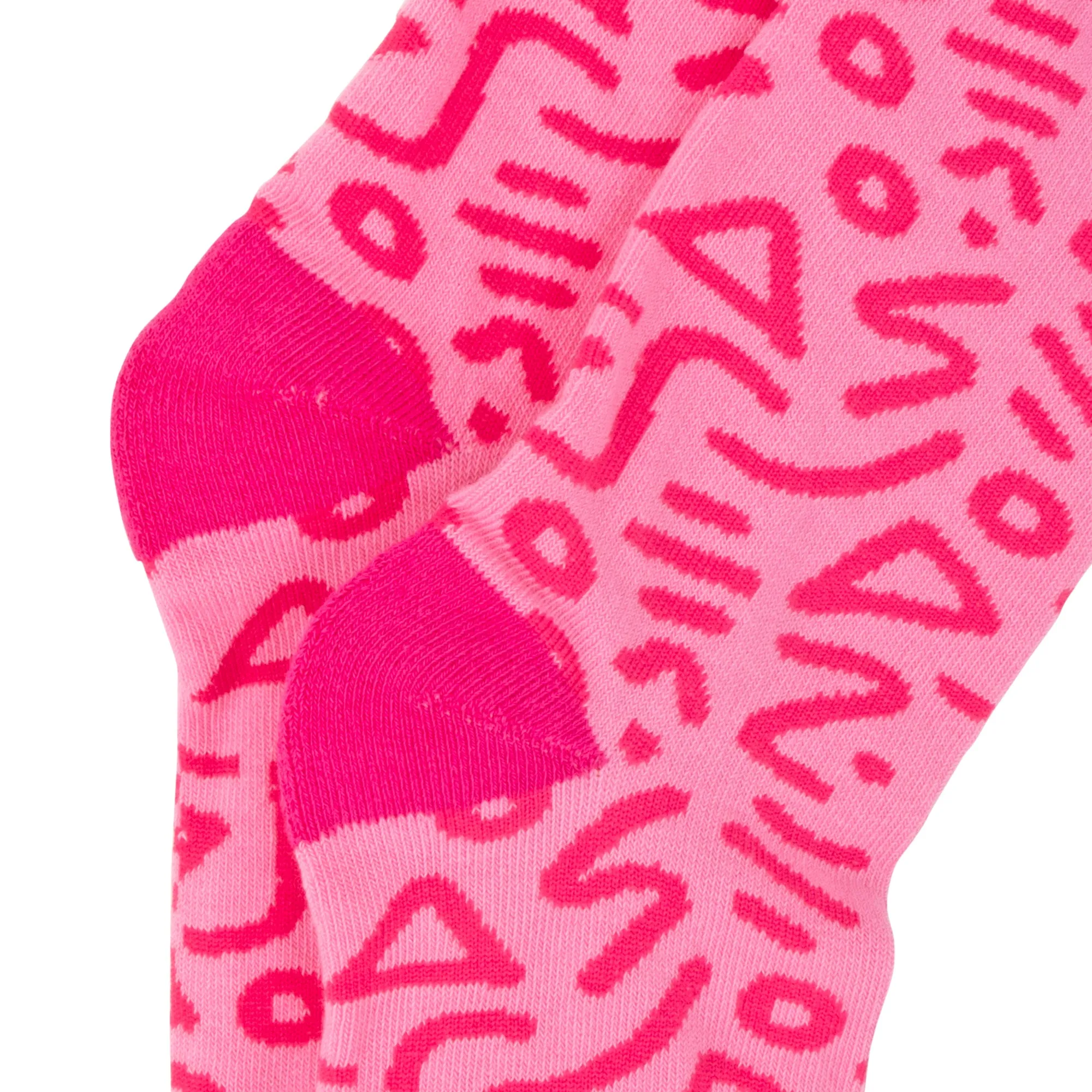 Raspberry Zap Socks