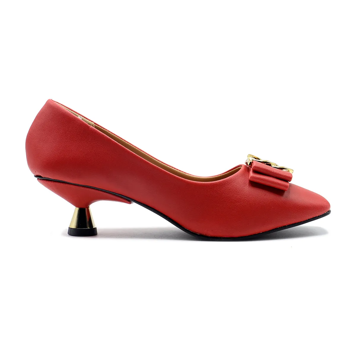 Red Formal Court Shoes 085464