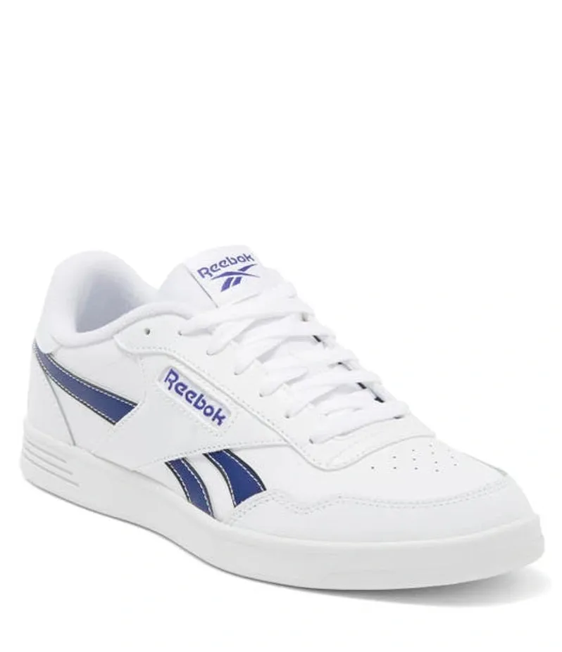 .Reebok Mens Court Advance White/Classic Cobalt/Vector Navy - 100034030 - RCB - R1L5