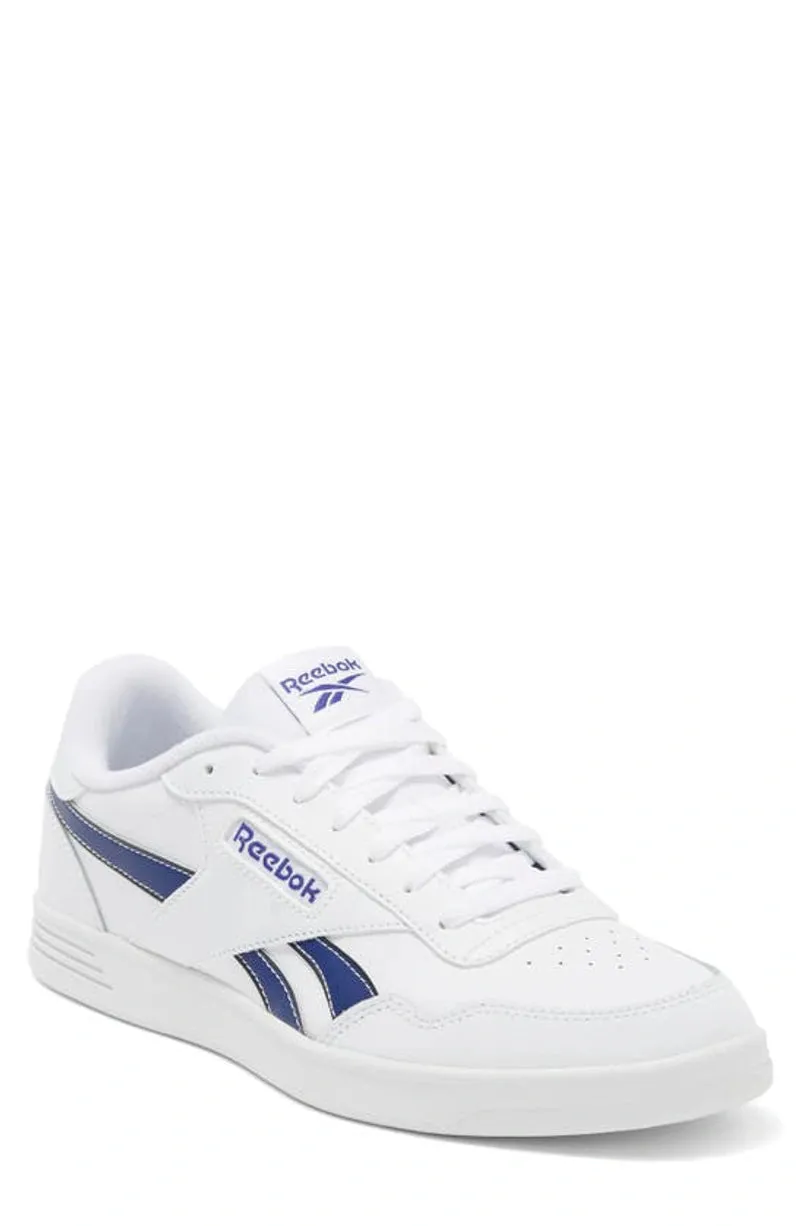.Reebok Mens Court Advance White/Classic Cobalt/Vector Navy - 100034030 - RCB - R1L5