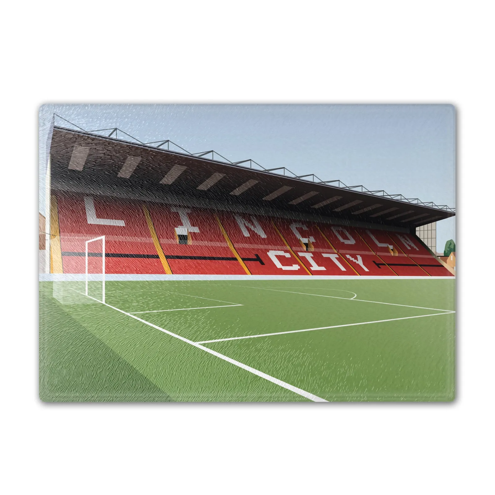 Sincil Bank Illustrated Chopping Board