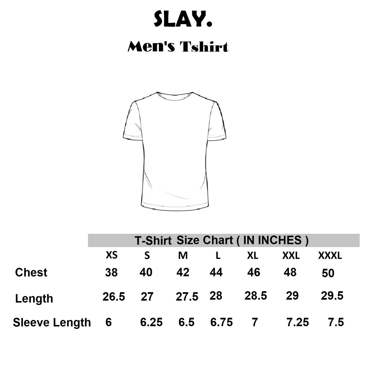 SLAY. Men's Printed T-shirt