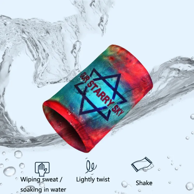 Sports Fitness Elastic Wristbands Absorbing Sweat Playing Ball Riding Wiping Sweat Cold Wristbands, Specification: S(Ling Dog)