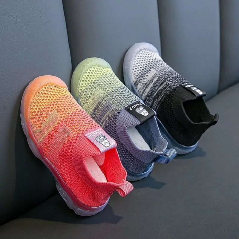 Spring Children Boy Girl Breathable Air Mesh Casual Shoes