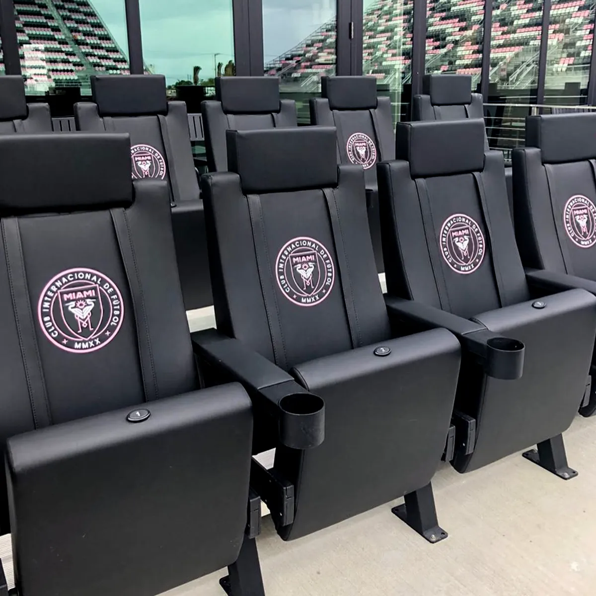 SuiteMax 3.5 VIP Seats with Iowa Hawkeyes Football Herky Logo