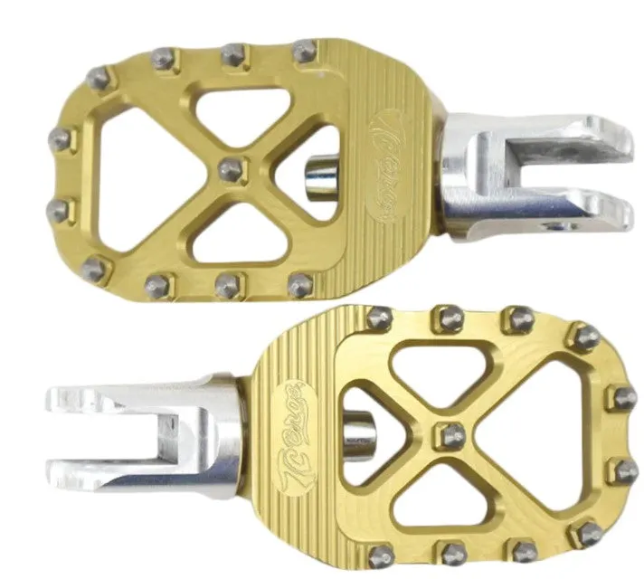 TCB Pro Series Mid Controls FOOT PEGS 2018-newer M8 Softail/ BLACK /  GOLD OR MACHINE FINISH